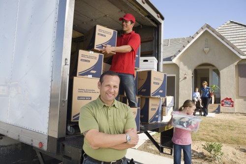 Professional packing service for a Kennington home move